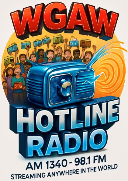 WGAW Hotline Radio Banner