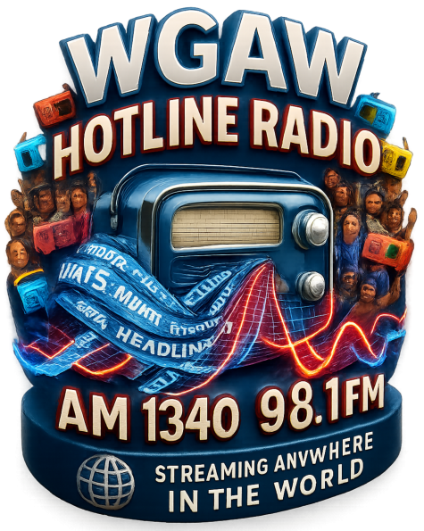 WGAW Hotline Radio logo transparent  8-7-25